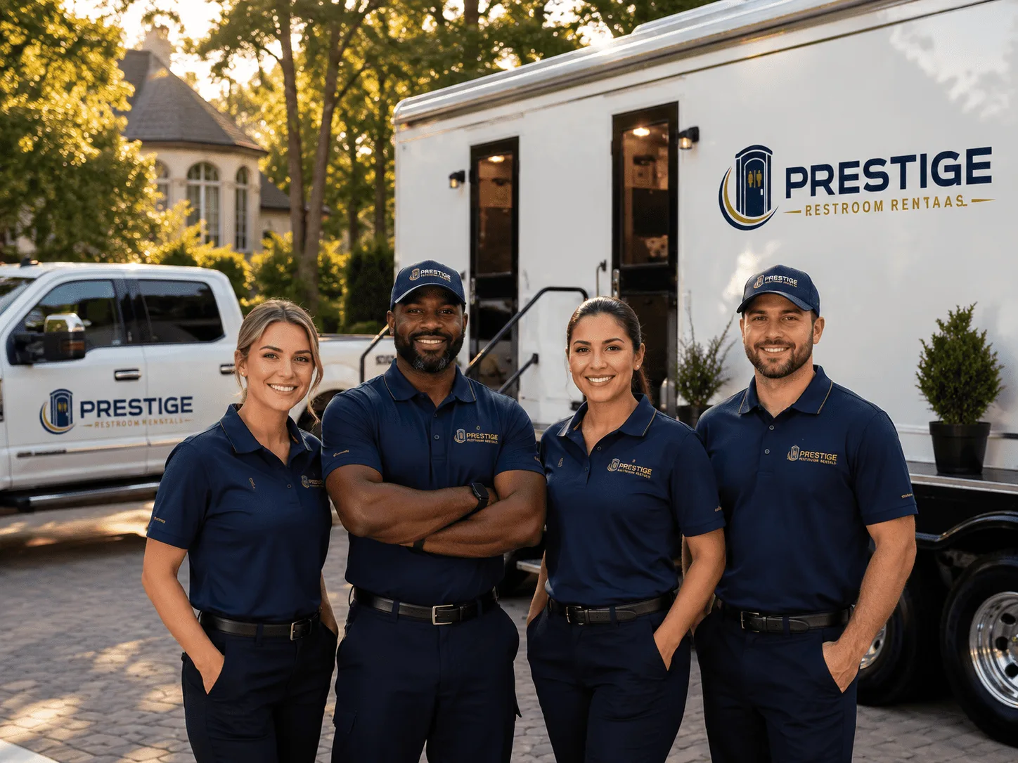 Trusted Luxury Portable Restrooms company in Burlington, NC